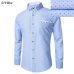 New Arrival 2018 White Shirt Men Long Sleeve Business Casual Shirts Men Dress Shirts Comfortable Clothing Camisa Masculina