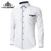 New Arrival 2018 White Shirt Men Long Sleeve Business Casual Shirts Men Dress Shirts Comfortable Clothing Camisa Masculina