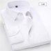 New Arrived 2018 mens work shirts Brand soft Long sleeve square collar regular striped /twill men dress shirts white male tops