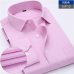 New Arrived 2018 mens work shirts Brand soft Long sleeve square collar regular striped /twill men dress shirts white male tops