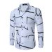 New Men's Long Sleeve Casual Shirt Fashion Rose Flower 3D Printed Floral Shirt Turn-down Collar Slim Fit Shirt For Mens Clothing