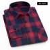 Plaid Shirt 2019 New Autumn Winter Flannel Red Checkered Shirt Men Shirts Long Sleeve Chemise Homme Cotton Male Check Shirts