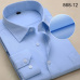 Plus Size Long Sleeve Men Dress Shirt Fashion Male Business Formal Wear Office Working Shirts 6XL 7XL 8XL white shirt