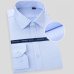 Plus size S to 8xl Basical Pure Cotton Long Sleeve Square collar comfortable non-Iron easy care striped solid male formal shirts