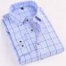 Printed Plaid Polka Dot Men Shirt Long-Sleeved Casual Shirts For Men Slim Fit 21 Colors Male Dress Shirts Camisas Masculina