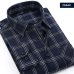 Quality Warm Autumn Winter Flannel Plaid Shirt Red Checkered Shirt Men Shirts Long Sleeve Chemise Homme Cotton Dress Shirts