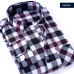 Quality Warm Autumn Winter Flannel Plaid Shirt Red Checkered Shirt Men Shirts Long Sleeve Chemise Homme Cotton Dress Shirts