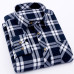 Red Flannel Plaid Shirt Men 2019 Fashion Dress Men shirt Casual Warm Soft Long Sleeve Shirts camiseta masculina chemise homme