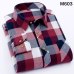 Red Flannel Plaid Shirt Men 2019 Fashion Dress Men shirt Casual Warm Soft Long Sleeve Shirts camiseta masculina chemise homme