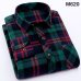 Red Flannel Plaid Shirt Men 2019 Fashion Dress Men shirt Casual Warm Soft Long Sleeve Shirts camiseta masculina chemise homme