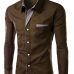 TUNEVUSE Mens shirts Camisa Masculina Long Sleeve Shirt Men Korean Slim Design Formal Casual Male Dress Shirt Size M-4XL 8012