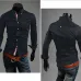 cheap shipping hot new fashion  business casual slim fit long sleeved shirts men's dress shirts leisure brand 5 colors 5 sizes