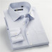 new arrival high quality classic twill business men's shirts long sleeve turndown collar plus size 5xl dress shirt