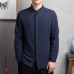 2019 NEW Chinese Style Kimono Men Shirt Long Sleeve Casual Streetwear Men Shirt Man Linen Kimono Shirt Men Clothes