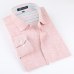 2019 New Spring Linen Casual Shirt Men Long Sleeve Classic Men's Dress Shirts Slim Fit Solid Color Man Fashion Shirt 3XL YN10011