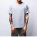 2019 New Summer Brand Shirt Men Short Sleeve Loose Thin Cotton Linen Shirt Male Fashion Solid Color Trend V-Neck Tees Hi-Q