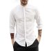 Classic Men Business Shirts Smart Casual Luxury Slim Long Sleeve COTTON&LINEN Shirts