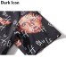 Dark Icon Bluff Boy Full Printing Hip Hop Shirt Street Summer Short Sleeved Men's Shirts Streetwear Clothing