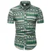 FFXZSJ Brand 2019 summer Men's short sleeve Linen shirt printing floral shirt Lapel Casual Shirts Hawaii European size 26 color