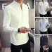 Hot Sale 2018 summer new style Chinese vintage style men shirt v-neck Long sleeve cotton linen shirt plus size clothing 4XL