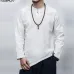 INCERUN New 2019 Plus Size Men's Shirts Long Sleeve Solid Irregular Chinese Style Shirt Men Cotton Linen Vintage Casual Chemise