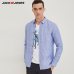 Jack & Jones Brand 2019 NEW 100% Linen slim long sleeves male shirts |217105552