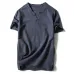 MFERLIER Summer men shirt 5XL 6XL 7XL 8XL 9XL 10XL plus size linen short sleeve large size shirt men 5 color