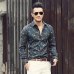 Men shirt Floral printing long sleeve shirts men clothes flowers printed shirts vintage Linen Casual Men Shirt new Spring S2004