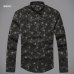 Men shirt Floral printing long sleeve shirts men clothes flowers printed shirts vintage Linen Casual Men Shirt new Spring S2004