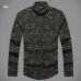 Men shirt Floral printing long sleeve shirts men clothes flowers printed shirts vintage Linen Casual Men Shirt new Spring S2004