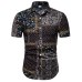 Mens Hawaiian Shirt Male Casual camisa masculina Printed Beach Shirts Short Sleeve brand clothing Free Shipping Asian Size 5XL