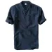Mens Shirts Fashion 2019 Summer Short Sleeve Slim Cotton Linen Loose Shirts Male White Color Casual Shirts Plus Size Tops Y001
