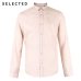 SELECTED Linen Men Shirts Flax Concise Leisure Long-sleeved Streetwear Beach Shirt for Men S|418205517