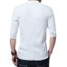 SHOKOTANO Chinese Style Linen Shirt Men Half Sleeve Solid Retro Tang Costume Shirt