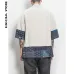 Sinicism Kimono Shirt Men Chinese Streetwear Vintage Kimono Shirt Men Linen Kimono Cardigan Men Shirt Plus Size 5XL 2019
