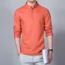 Sinicism Store Cotton Linen Men Shirts Man Long Sleeve Solid Color Stand Collar Chinese Clothes Male Big Size Casual Shirts