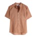 Womail Men Shirt Short-sleeved Baggy Cotton Linen Solid Button Shirts Daily Beach high quality New summer Fashion M-4XL