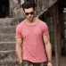 100% cotton T shirt Men Casual Soft Fitness Shirt Men T Shirt Tops Tee Shirts O Neck Short Sleeve Tshirt Men