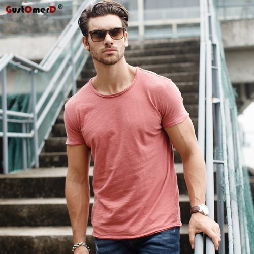 100% cotton T shirt Men Casual Soft Fitness Shirt Men T Shirt Tops Tee Shirts O Neck Short Sleeve Tshirt Men