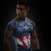 2017 Captain America 3 T-shirt men long sleeve 3d tights t shirts avengers alliance civil war compression fitness summer t-shirt