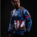 2017 Captain America 3 T-shirt men long sleeve 3d tights t shirts avengers alliance civil war compression fitness summer t-shirt