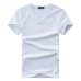 2017 summer Hot selling Men V neck t shirt cotton short sleeve tops high quality Casual Men Slim Fit Classic Brand t shirts