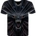 2018 Hot sale New Mens Summer Skull Poker Printing Men Short Sleeve T-shirt 3D T Shirt Casual T-shirt Plus Size T-shirt