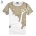 2018 Men Fashion Summer Milk Poured Pattern Inverted Milk 3D T shirt Printed Short Sleeve Round Neck Slim casual T-shirt hot