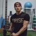 2018 Mens Summer Gyms Casual T Shirt Crossfit Gyms Fitness Bodybuilding Muscle Male Short Shirts Cotton Tee Tops Clothing