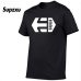 2018 New Solid color Etnies T Shirt Mens Black And White 100% cotton T-shirts Summer Skateboard Tee Boy Skate Tshirt Tops