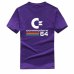 2018 Summer Commodore 64 T Shirts C64 SID Amiga Retro 8-bit Ultra Cool Design Vinyl T-shirt Mens Clothing With Short Sleeve