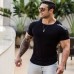 2018 Summer New mens gyms T shirt Crossfit Fitness Bodybuilding Fashion Male Short cotton clothing Brand Tee Tops