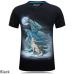 2018 summer Men's brand clothing O-Neck short sleeve animal T-shirt monkey/lion 3D Digital Printed T shirt Homme large size 5xl