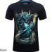 2018 summer Men's brand clothing O-Neck short sleeve animal T-shirt monkey/lion 3D Digital Printed T shirt Homme large size 5xl